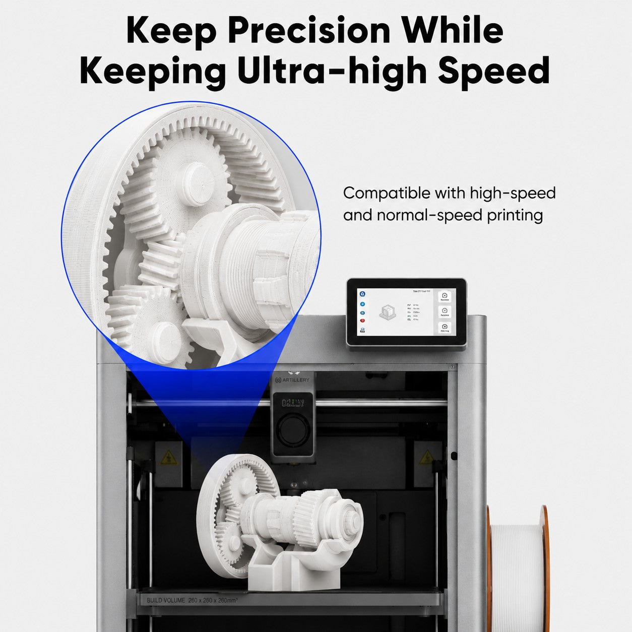 PLA 5-Color Filament Bundle